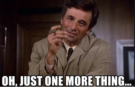 Tv Series 1 Columbo Oh Just One More Thing Therajblog